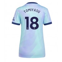 Camisa de time de futebol Arsenal Takehiro Tomiyasu #18 Replicas 3º Equipamento Feminina 2024-25 Manga Curta